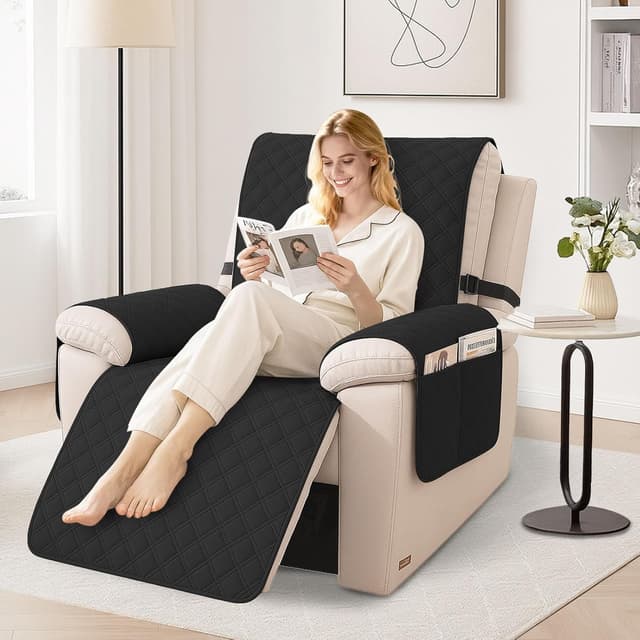 Detalle 2 de YSTELLAA Housse fauteuil relax 1 place