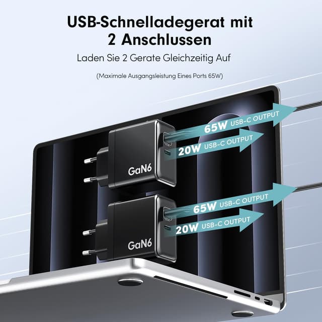 Thumbnail 3 de HSSNS 570W USB-C Ladegerät Mehrfach