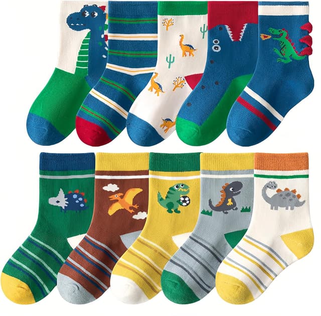 Detalle de Calzini bambino cotone ZYUPHY 10 paia