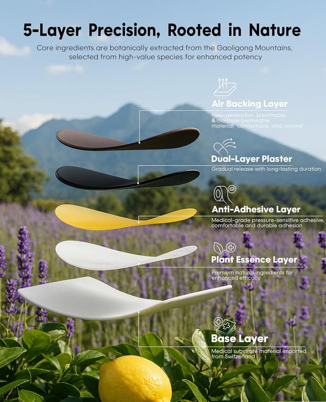 Detalle 2 de Hionfurt HMSDR2 64 Stück Reisekrankheitspflaster