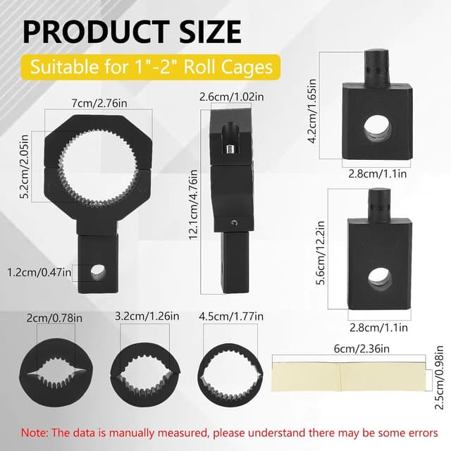 Thumbnail 6 de Chelhead Drehbare Halterung für 2,5–5 cm Rohre