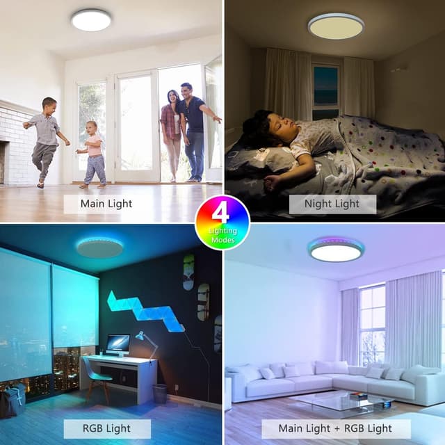 Thumbnail 4 de zemty Deckenleuchte 30cm 24W