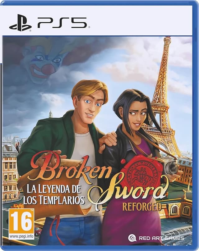 Detalle de Broken Sword La Leyenda PS5 aventura 4K