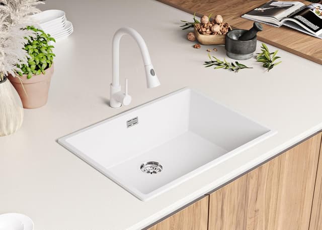 Thumbnail 5 de PRIMAGRAN London 70 Slim Fregadero Blanco 66x47