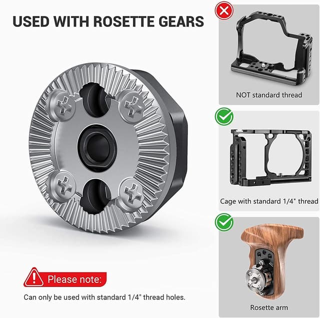 Thumbnail 5 de SMALLRIG Rosette Mount SAP2804 per cage