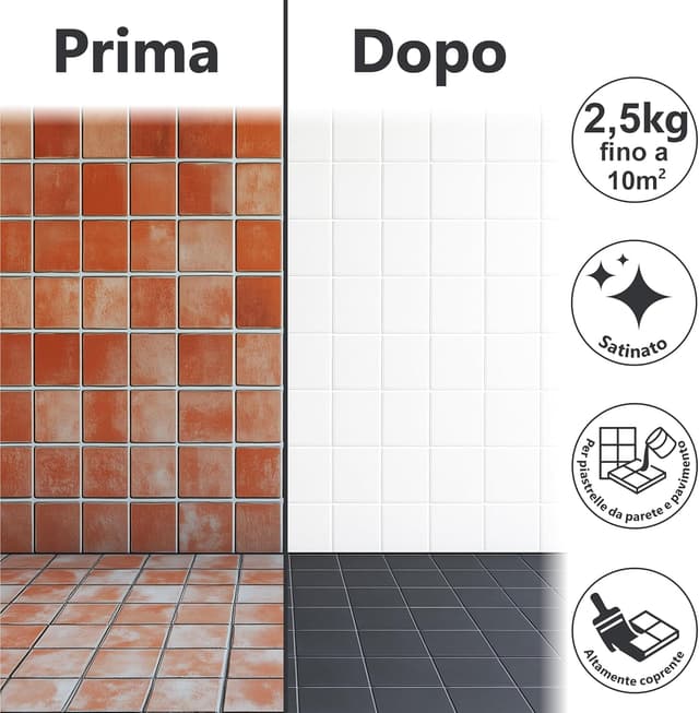 Thumbnail 1 de WO-WE W712 Vernice per piastrelle 2,5 kg