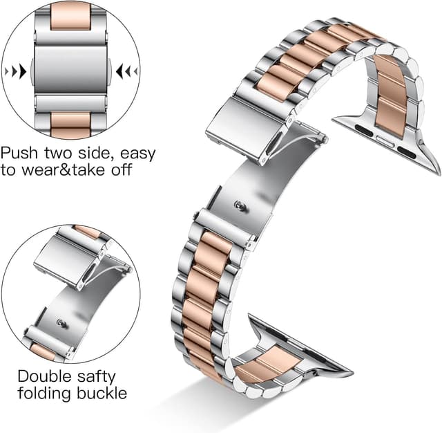 Detalle 2 de Wepro Bracelet Adjustable Stainless Steel 38–45mm