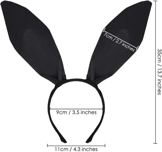 Detalle 2 de Bunny ears headband for cosplay
