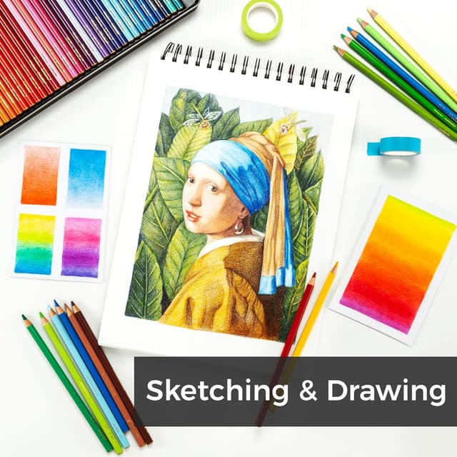 Thumbnail 6 de Ohuhu Colouring Pencils 72 Blendable High Pigment