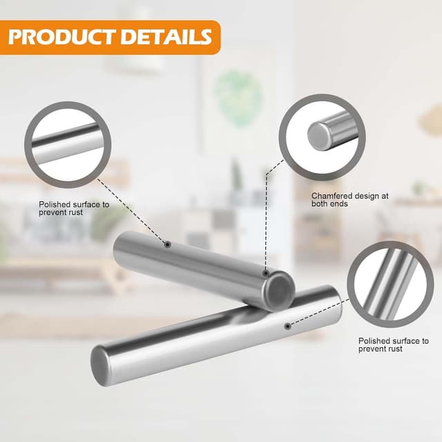 Thumbnail 2 de Zylinderstifte Ø6x40mm Edelstahl 40 Stück