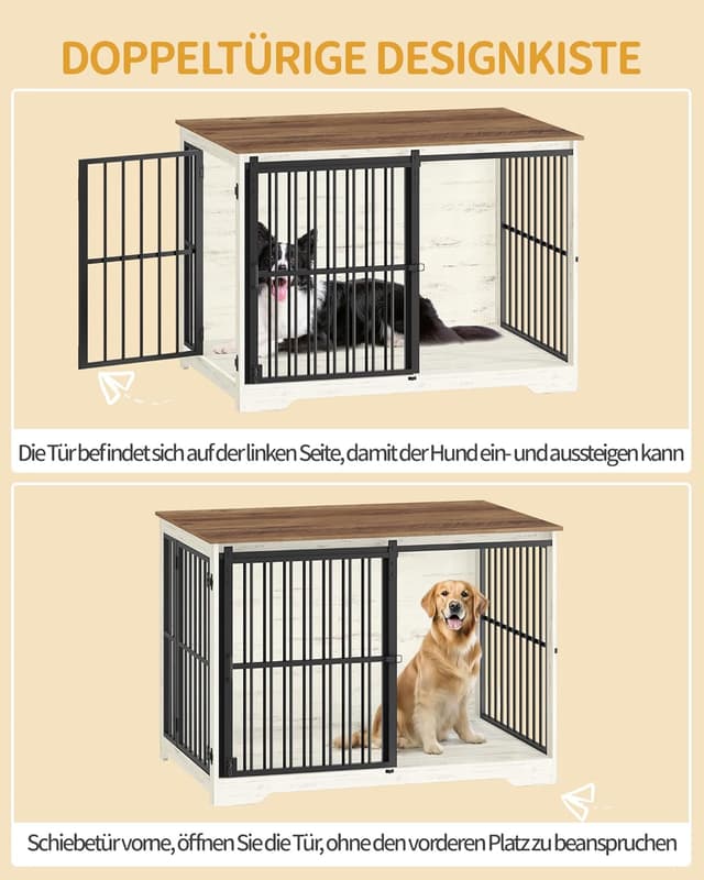 Thumbnail 4 de Hzuaneri Hundekäfig Möbel 110 cm