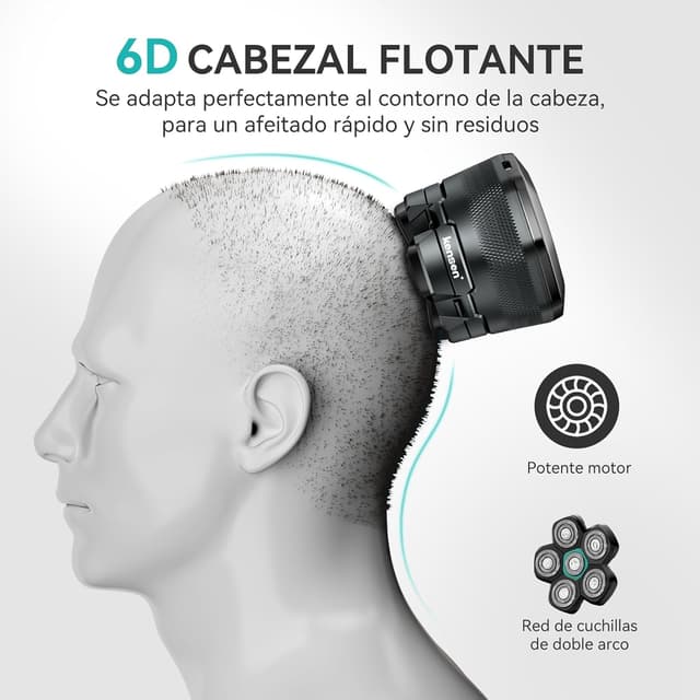Detalle 2 de kensen Afeitadora Cabeza Hombre 180 min