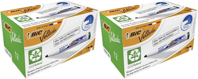 Thumbnail 3 de BIC Velleda 1701 ECOlutions rotuladores pizarra 12 uds
