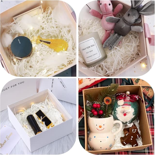 Thumbnail 6 de 500g White Shredded Tissue Paper Packaging Filler