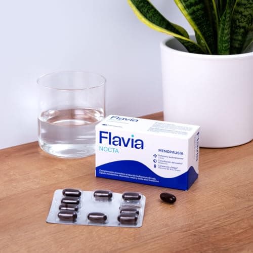 Detalle 2 de FLAVIA NOCTA 30 comprimidos para menopausia