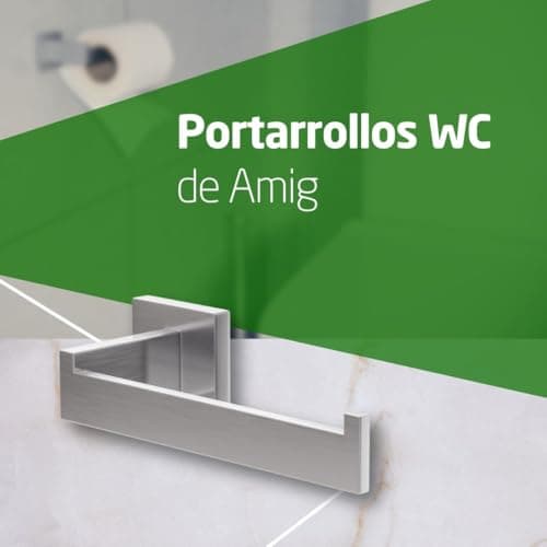 Detalle 2 de Amig Isla-3 Soporte para papel higiénico 165×75×55 mm 🚽