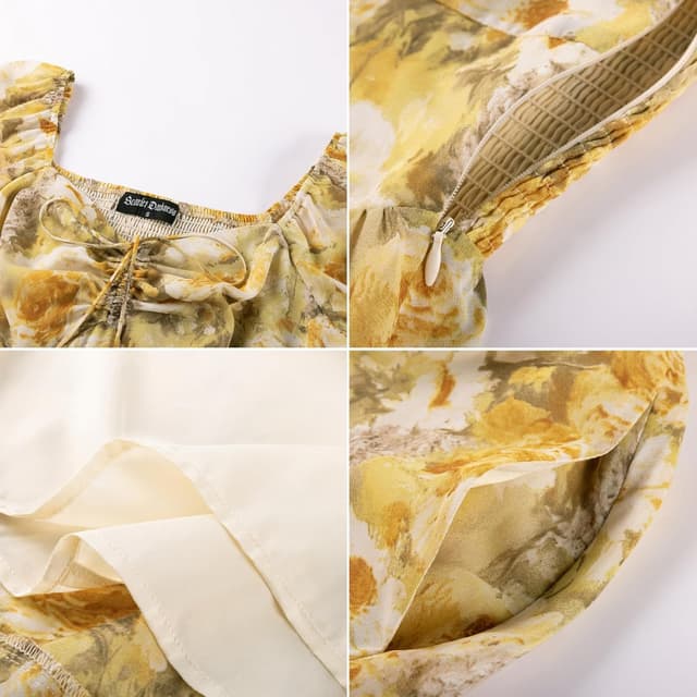 Thumbnail 6 de SCARLET DARKNESS Robe longue victorienne été 🌸