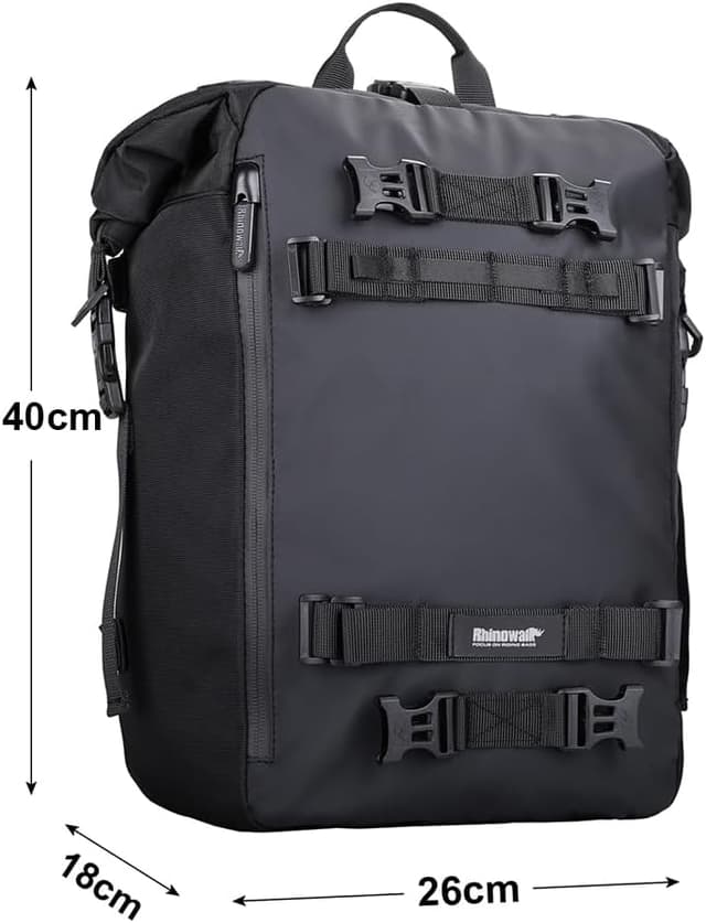 Detalle 2 de Rhinowalk 20L Pannier Bag