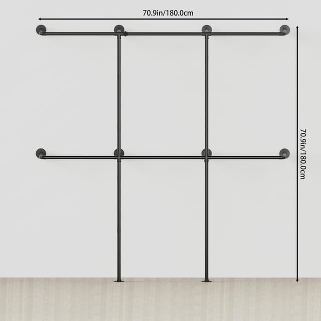 Thumbnail 3 de YheenLf Attaccapanni da muro 180x180 cm