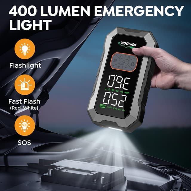 Thumbnail 5 de PHSDOR 8000A Jump Starter Power Pack