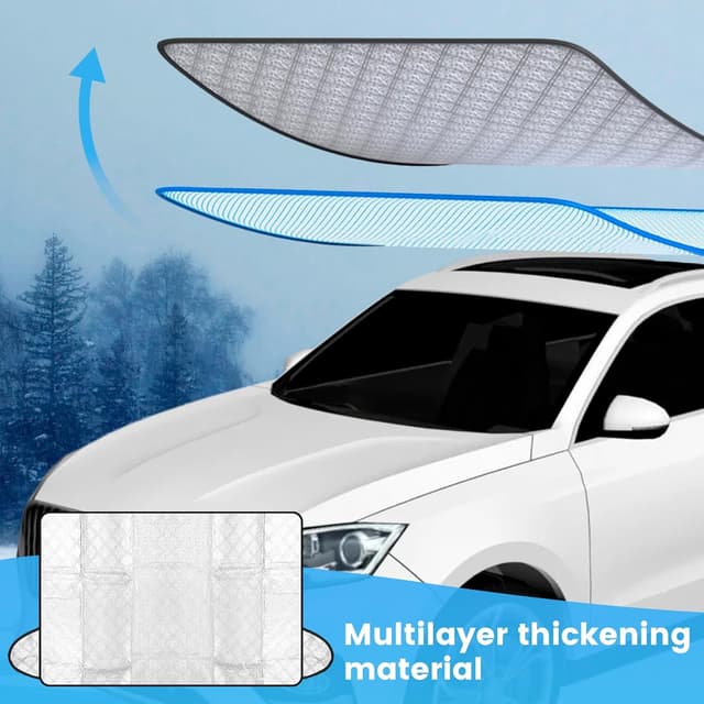 Thumbnail 4 de Griwuut Car Windscreen Cover 145 x 95 cm