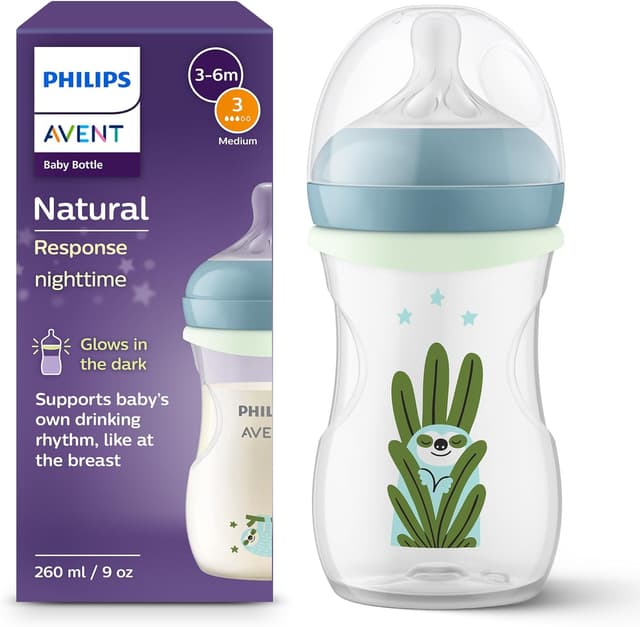 Thumbnail 6 de Philips Avent Natural Response Gift Set SCD837/10: biberon 125 ml T2 (0m+) con tettarella anticolica e ciuccio ultra air
