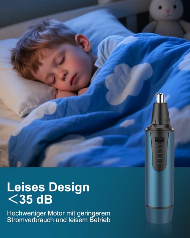 Thumbnail 6 de USB wiederaufladbarer Nasenhaartrimmer 60 min ⌦