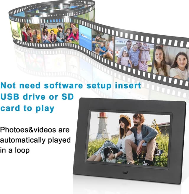 Thumbnail 5 de Digital Photo Frame 7 Inch IPS Display