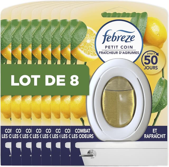 Thumbnail 6 de Febreze Petit Coin désodorisant WC 7,5 ml x5 — 50 jours