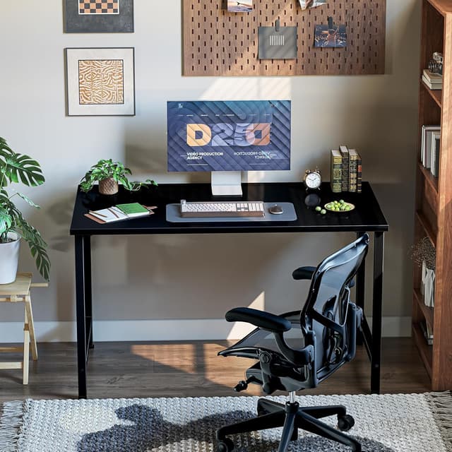 Detalle 2 de Grandder 80 cm computer desk for small spaces