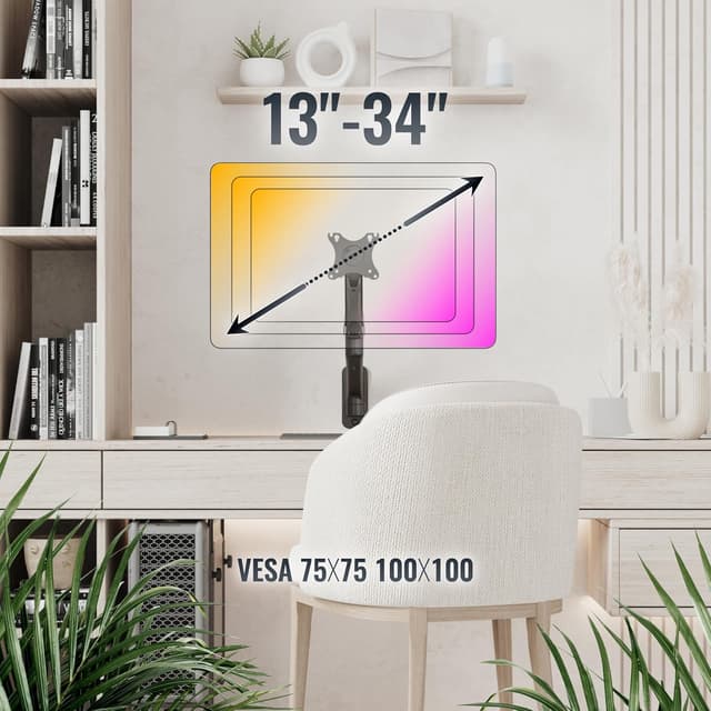 Thumbnail 5 de RICOO S4611 support mural 17–32 pouces