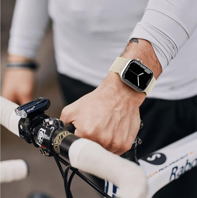 Thumbnail 6 de Oielai Braided Strap for Apple Watch (40/41/42/44/45/46/49mm) – Adjustable Magnetic Nylon Band