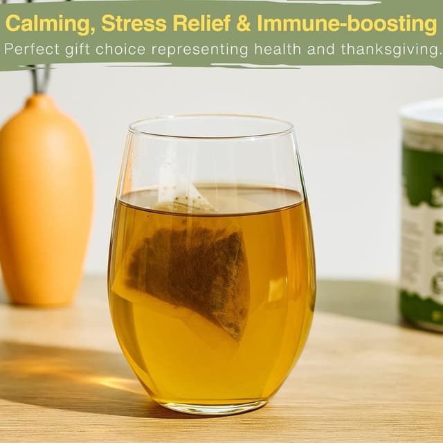 Thumbnail 6 de Melissentee Beutel mit 50 Teebeuteln aus getrockneten Melissenblättern – koffeinfreier Kräutertee für heiß oder kalt