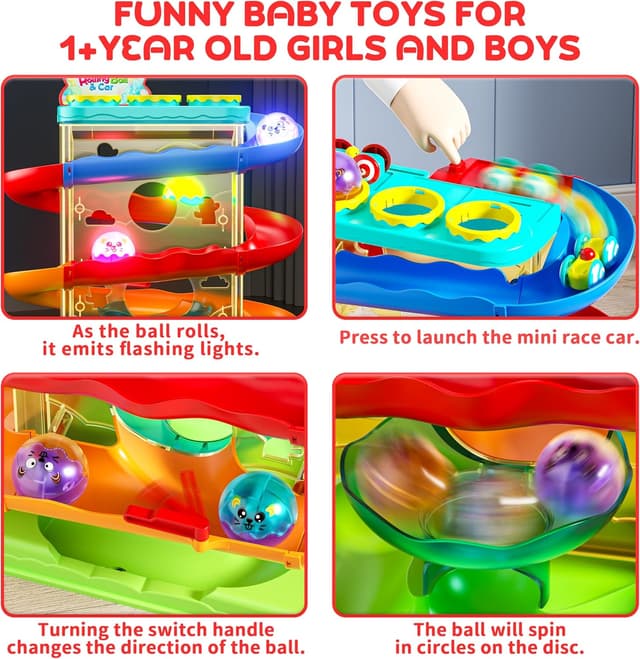 Detalle 2 de Stay Fun 2-in-1 Rolling Ball Track