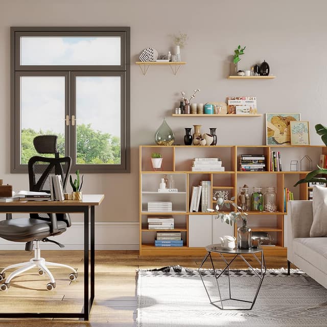 Thumbnail 5 de HOMCOM Mesa de Centro Metálica Redonda Negro