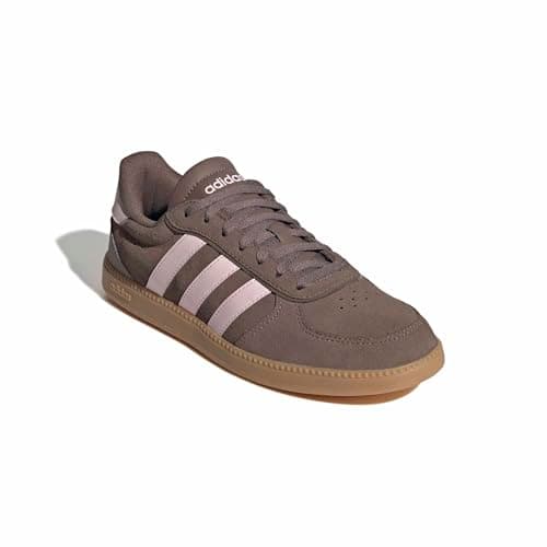 Detalle 2 de adidas Breaknet Sleek para mujer: zapatillas con cordones en piel y material sintético