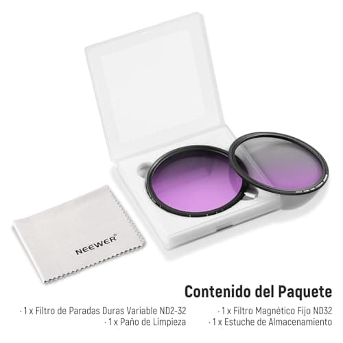 Thumbnail 7 de NEEWER HD True Colors ND Variable 67 mm ND2-512