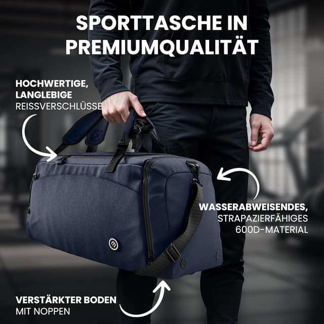 Thumbnail 4 de Sporttasche Trainingstasche 40L mit Rucksackfunktion