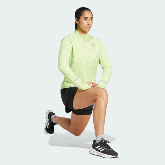 Detalle 1 de Adidas Sudadera Ultimate Hi Vis 1/2-Zip