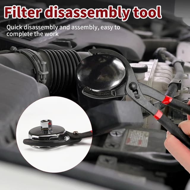 Thumbnail 5 de NEUSID Oil Filter Removal Tool 10in & 12in