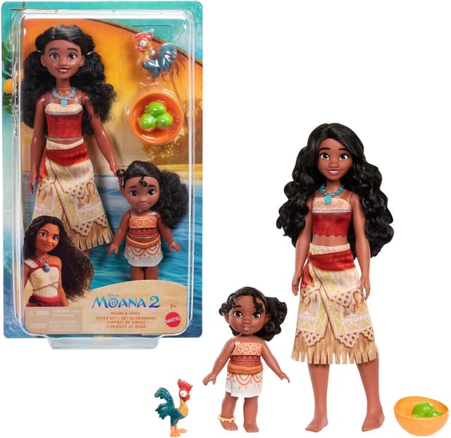 Imagen de Mattel Moana 2 Simea Fashion Doll 5‑joint en OfertitasTOP
