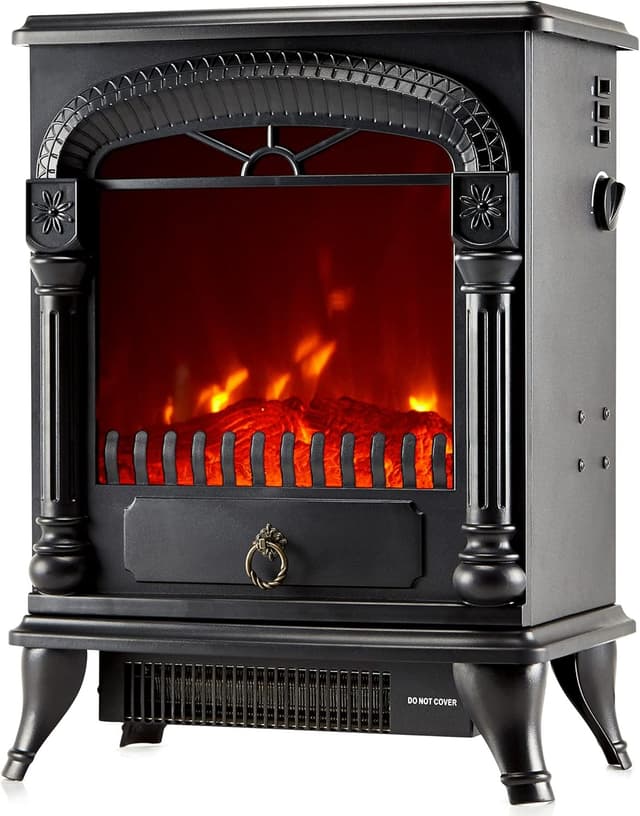 Detalle de NETTA Electric Fireplace Stove Heater 1750W