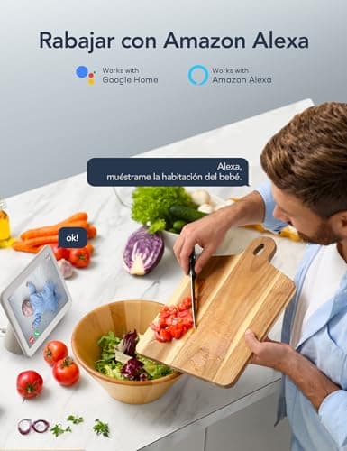 Thumbnail 7 de GNCC GNCC 2K Cámara de Vigilancia WiFi Interior (Pack 2) con IA, audio bidireccional y visión nocturna
