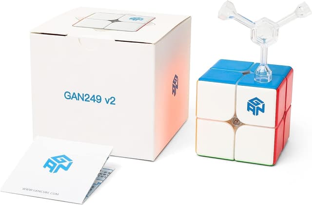 Detalle 2 de GAN 249 V2 Stickerless 2x2 Speed Cube (2x2x2, 49mm)