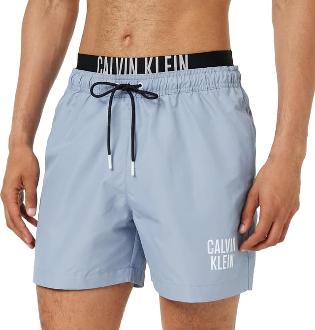 Thumbnail 6 de Calvin Klein Men’s Medium Double Waistband Mid Length Swim Shorts