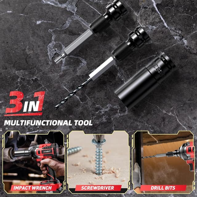 Thumbnail 4 de Avhrit Akku-Schlagschrauber mit 2× 4,0 Ah Li-Ion, 700 N.m