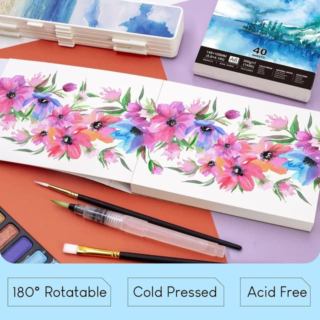 Thumbnail 3 de STATIONERY ISLAND A6 Carta Acquerello 300 g/mq 📄