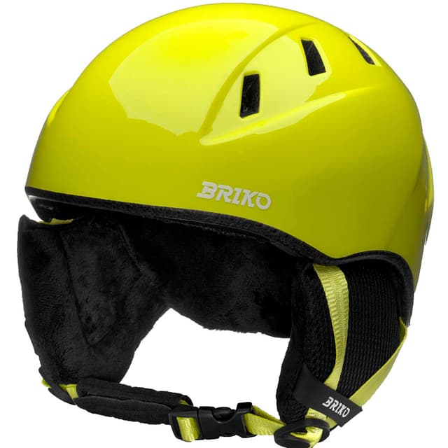 Detalle de Briko Makalu casco esquí y snow niños