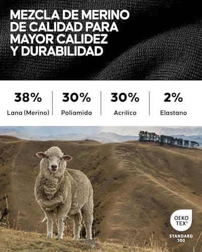 Detalle 2 de DANISH ENDURANCE Merino hasta la rodilla