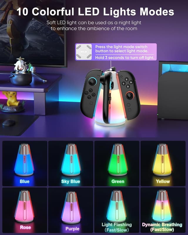 Thumbnail 3 de Bidirektionale Ladestation Nintendo Switch 2 2025